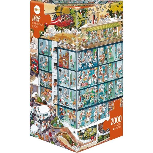 Puzzle Heye Emergency 2000 Pezzi-image