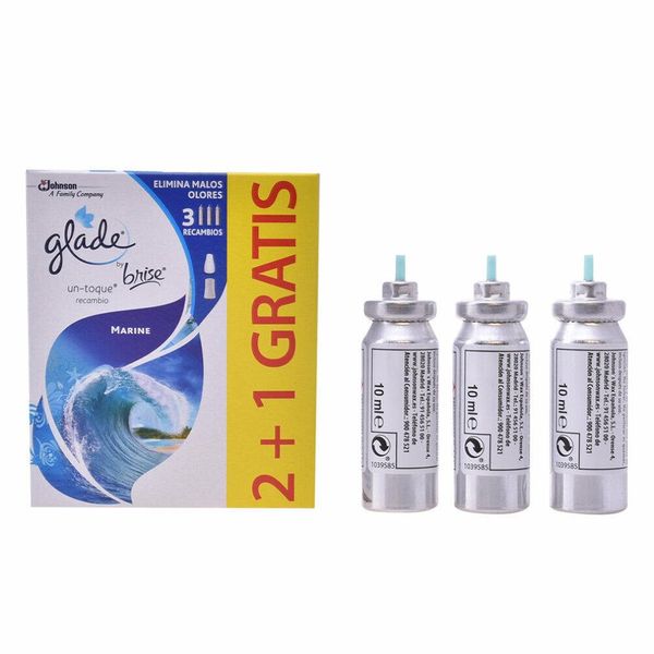 Glade One Touch Ricarica Deodorante Per Ambienti Marini 3 Pezzi-image