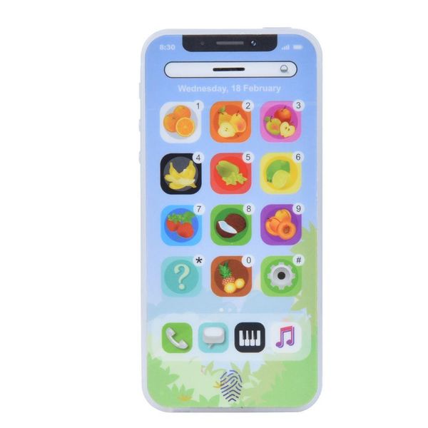 Plastica Bambini Touch Screen Telefono Cellulare Educativo Musica Inglese Giocattolo Di Apprendimento-image
