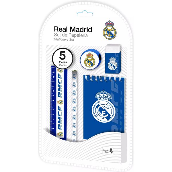 Set Real Madrid Papeleria 5 Pezzi-image