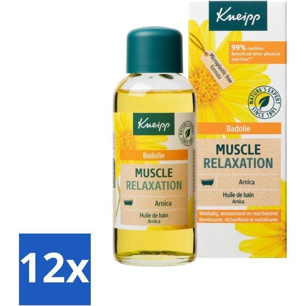 Kneipp - Olio Da Bagno - Arnica - Per Muscoli E Articolazioni - 100 Ml - Confezione Risparmio - 12 Pezzi-image