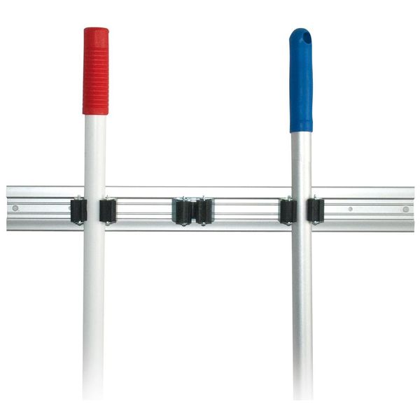 Hygoclean 65550 GeräTeleiste Trio Aluminium LäNge: 480 Mm-image