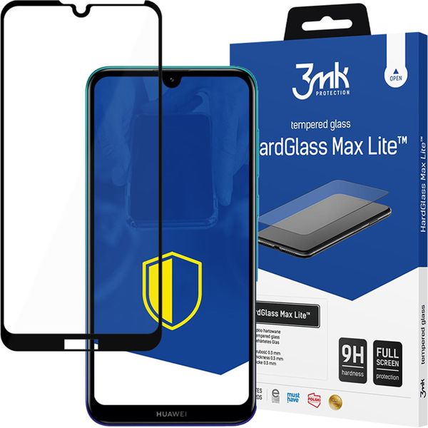 Huawei Y7 2019 - 3Mk Hardglass Max Lite Nero-image