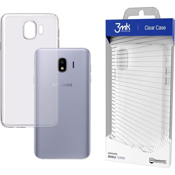 3Mk Clear Case Cover Per Samsung Galaxy J4 2018 Trasparente Backcover-image