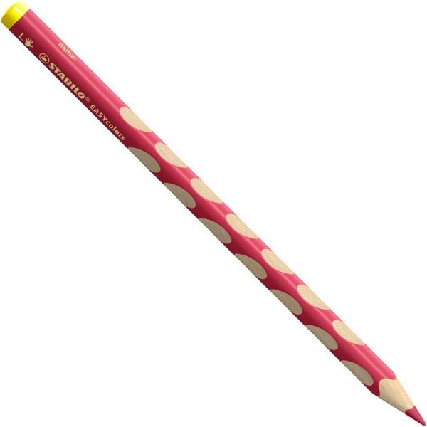 Stabilo 331/325-6 Stabilo Pastello Triangolare Easycolors L, Rosso Carminio Scuro-image