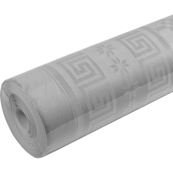 Pronappe R480613I Pronappe Damast-Tischtuch, (B)1,18 X (L)6,0 M, Grau-image