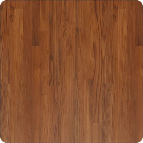 Vidaxl Piano Del Tavolo Quadrato Marrone Scuro 70X70X1,5Cm Rovere Trattato-image