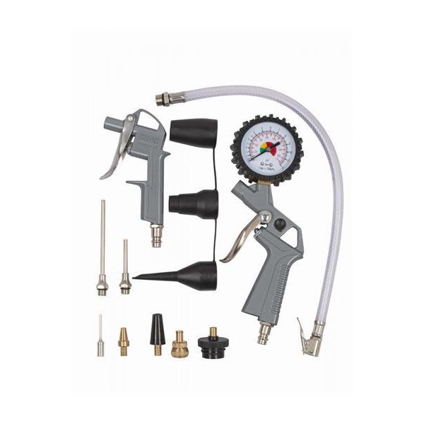 Powerplus POWAIR0023 Set Di Accessori Per Compressori 13 Pezzi-image