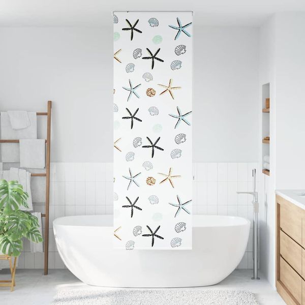 Vidaxl Tenda A Rullo Per Doccia 80X240 Cm Larghezza Del Tessuto 76 Cm-image