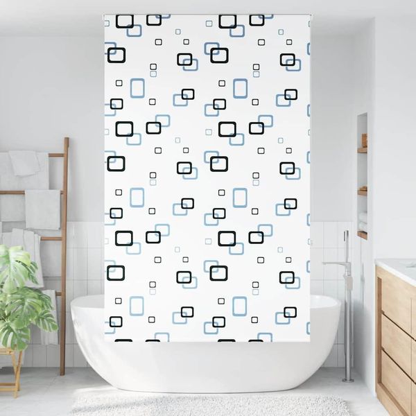 Vidaxl Tenda A Rullo Per Doccia 140X240 Cm Larghezza Del Tessuto 136 Cm-image