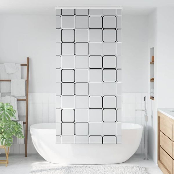 Vidaxl Tenda A Rullo Per Doccia Con Cassonetto 100X240 Cm Larghezza Del Tessuto 96 Cm-image