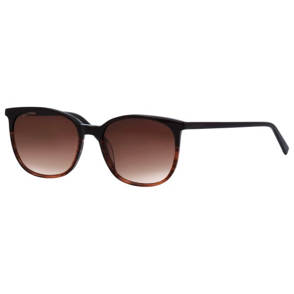 Sonnenbrille Marc O'polo "Modell 506188", Damen, Braun, Gemustert, Leicht Durchscheinend, Sonnenbrillen Sonnenbrille, Form Feminin, Logoschriftzug Auf BüGel, Kunststofffassung-image