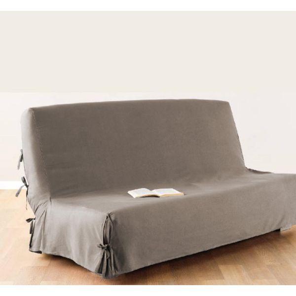 Copridivano - Cotone - Grigio Chiaro - 140X200 Cm - Atmosphera CréAteur D'intéRieur-image