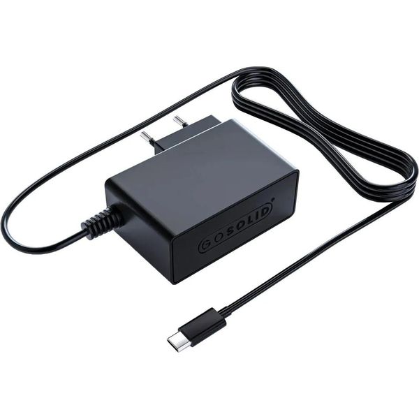 Go Solid! Caricabatterie Compatibile Con Idance CYCLONE400BK Karaoke Set-image
