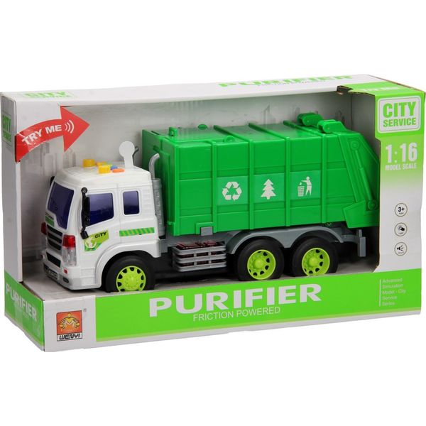 Luce E Suono Del Camion Della Spazzatura Abi-image