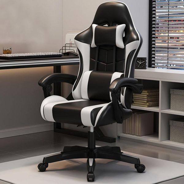 Sedia Da Gioco Sedia Per Computer Sedia Girevole Esport Sedia Da Scrivania Sedia Ergonomica Regolabile In Altezza Sedia Da Ufficio Nero【Yxy7008-Hei】-image
