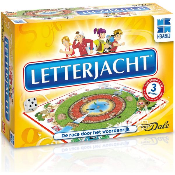 Gioco Da Tavolo Educativo Letterjacht Gioco Di Vocabolario Per Adulti Dai 6 Anni In Su-image
