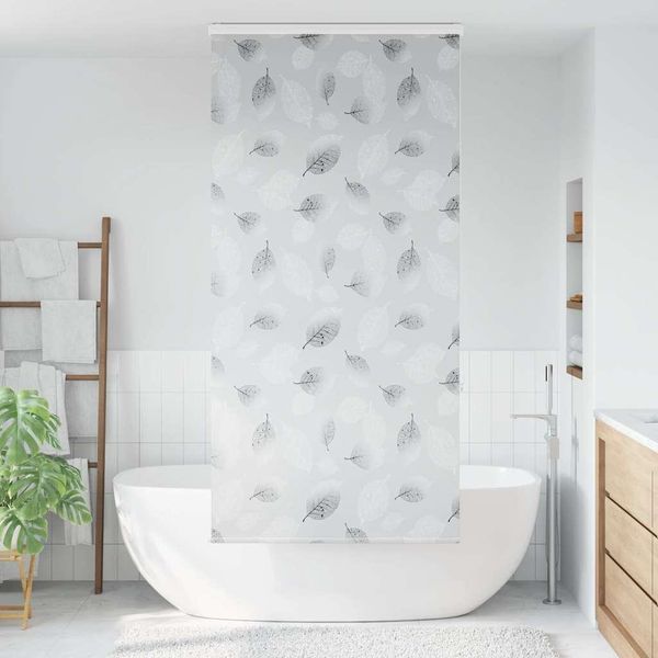 Vidaxl Tenda A Rullo Per Doccia Con Cassonetto 110X240 Cm Larghezza Del Tessuto 106 Cm-image