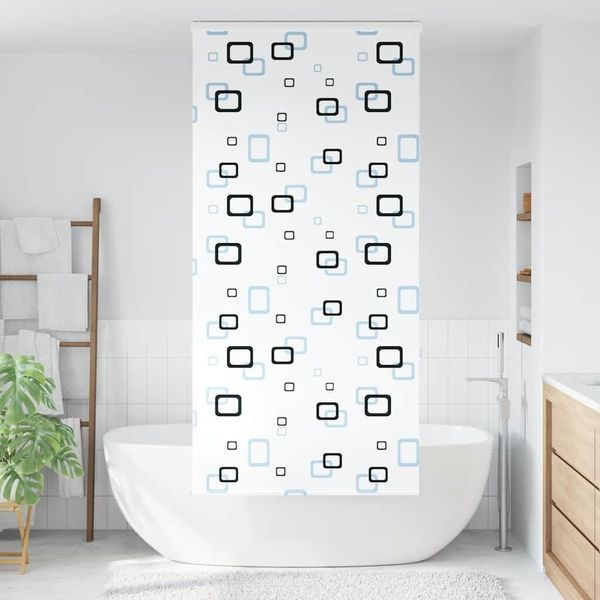 Vidaxl Tenda A Rullo Per Doccia Con Cassonetto 90X240 Cm Larghezza Del Tessuto 86 Cm-image