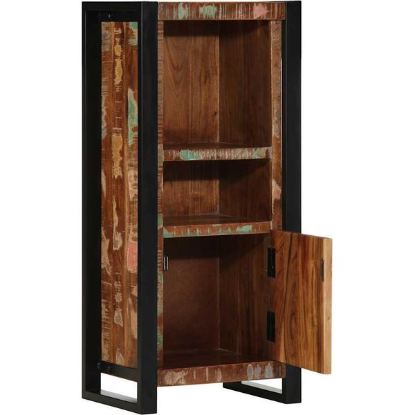 Vidaxl Mobile Da Bagno 40X30X90 Cm In Legno Di Recupero In Legno Massiccio-image