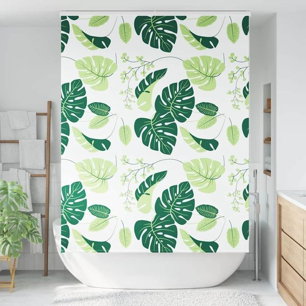 Vidaxl Tenda A Rullo Per Doccia Con Cassonetto 150X240 Cm Larghezza Del Tessuto 146 Cm-image