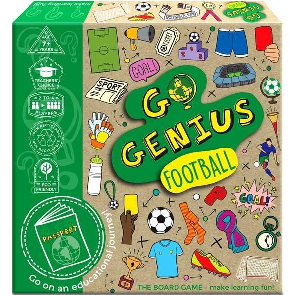 Go Genius Football Gioco Di Calcio Educativo Scatola Di Cartone Multicolore-image