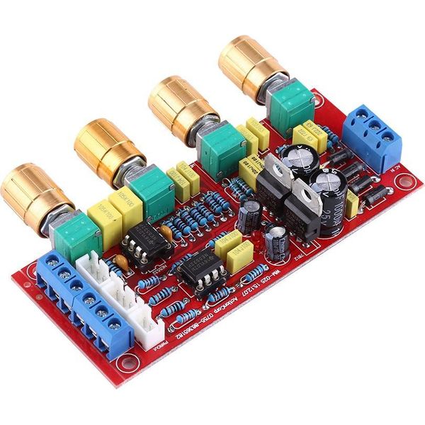 Hifi Preamp NE5532 Pre Amplificatore Tone Board Kits Ac 12V OP-AMP Hifi Amplifier��Assembled Board��-image