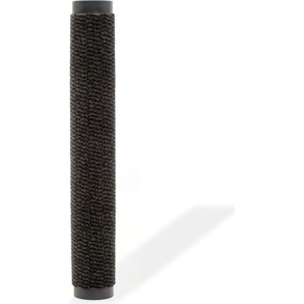 Vidaxl Tappeto Cattura-Sporco Rettangolare A Pelo Corto 90X150 Cm Nero-image