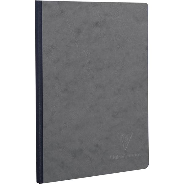 Clairefontaine 795405C Clairefontaine Notizbuch Age Bag, Din A5, Blanko, Grau-image