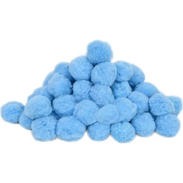 Vidaxl Palline Per Filtro Piscina Antibatteriche Blu 700 G Polietilene-image