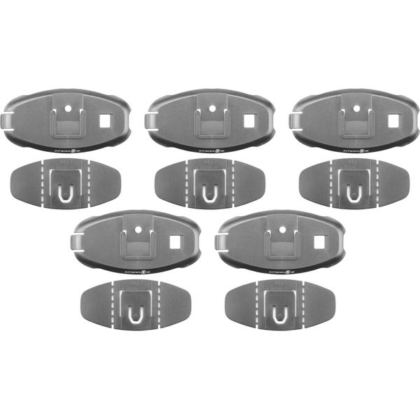 Interphone Cellularline Active/Connect Intercom-Support Schwarz Schwarz Taglia Unica-image