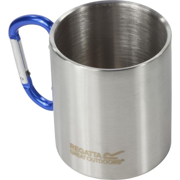 Tazza Regatta Great Outdoors In Acciaio Inox Con Gancio A Moschettone RG535 (Taglia Unica) (Argento)-image