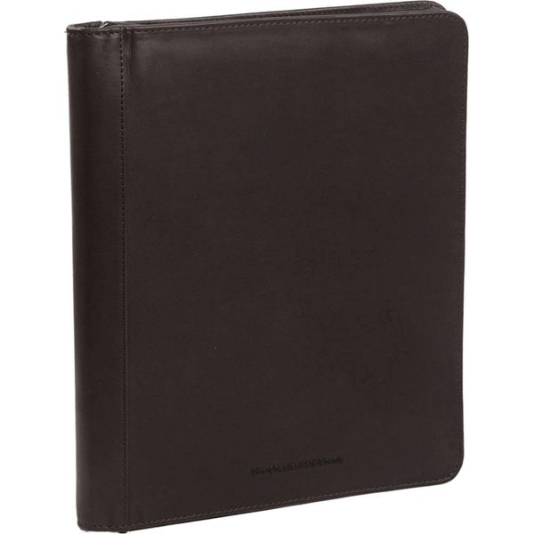 The Chesterfield Brand Pelle Caso Di Scrittura Barnet Document Case Brown Marrone Scuro-image