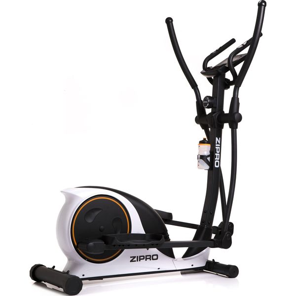Zipro Hulk Magnetic Cross Trainer Per La Casa Fino A 150 Kg - Cyclette Ellittica A 8 Livelli Di Resistenza Con Computer Misura La Frequenza Cardiaca-image