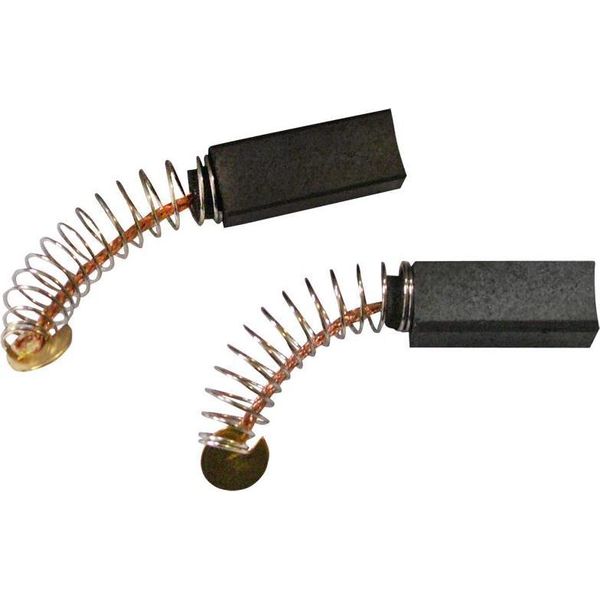 2X Spazzole Di Carbone Per Bosch Levigatrice Orbitale 1290D 6,3 X 6,3 X 17 Mm-image