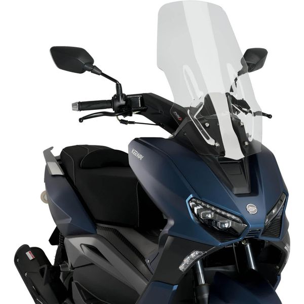 Parabrezza Puig V-Tech Touring Trasparente Per Keeway-image