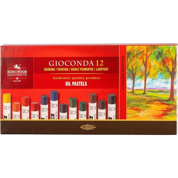 KOH-I-NOOR Gioconda Set Di Pastelli A Olio Set Di Pastelli A Olio 12 Pz-image