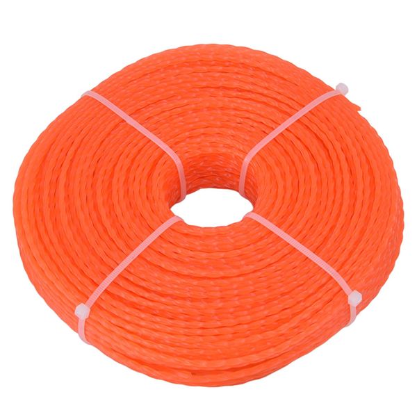 Filo Per Tagliabordi In Nylon, 2,7 Mm, 100 M, Filo Per Tagliabordi Ritorto Per Tagliabordi Ad Alte Prestazioni-image