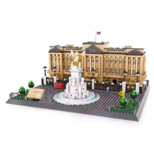 Kit Di Modellini Coil, Modello Architettonico, Blocchi Da Costruzione, Blocchi Da Gioco, Blocchi Compatibili, Buckingham Palace A Londra, 1695 St.-image
