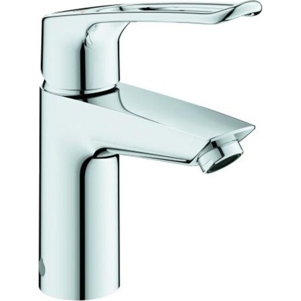 Grohe Eurosmart Mitigeur Monocommandé Pour Lavabo, S-Size, Saillie 111Mm, Sans Vidage, SéCurité Anti-BrûLure Thermique, 23986003, 23986003-image