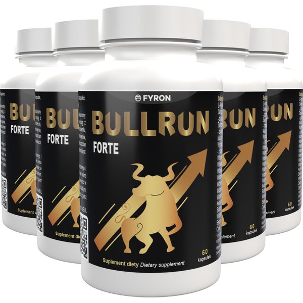 Bullrun Forte - 300 Capsule (5 X 60 Capsule) - Confezione Da 5-image