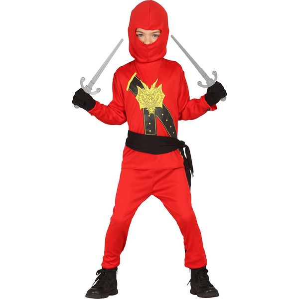 Guirca Costume Da Ninja Bambino 3-4 Anni 3-4 Anni-image