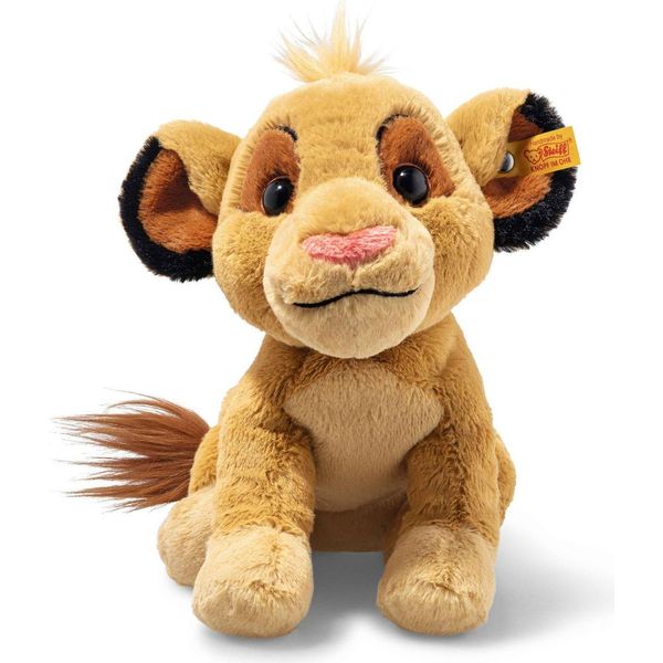 Steiff Simba Loewe 26 Marrone Dorato Disney 024665-image