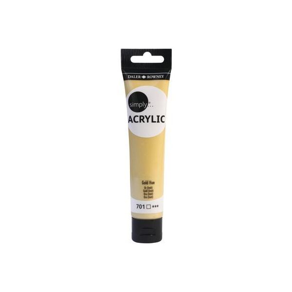 Daler-Rowney Simply Acrylic, 75 Ml, Oro-image