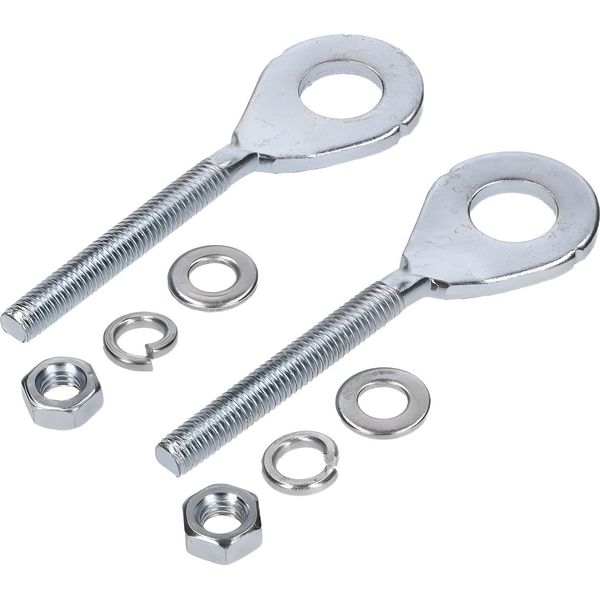 Set Di Tendicatena Zincato Per Simson S50, S51, S53, S70, S83, SR50, SR80, Schwalbe, Spatz, Sperber, Habicht-image