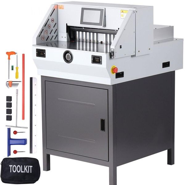 Taglierina Elettrica Per Carta - Taglierina Con Larghezza Di 19 Pollici, Spessore Di 3,14 Pollici E Touch Screen Da 7 Pollici.-image