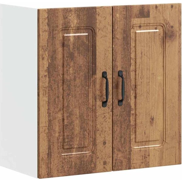Vidaxl Parete Attrezzata Per Cucina Kalmar In Legno Di Recupero, Materiale A Base Di Legno-image