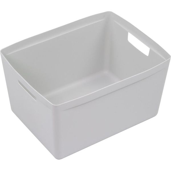 Kangaro K-670141 Kangaro Aufbewahrungsbox, Pp, 28 Liter, Grau-image