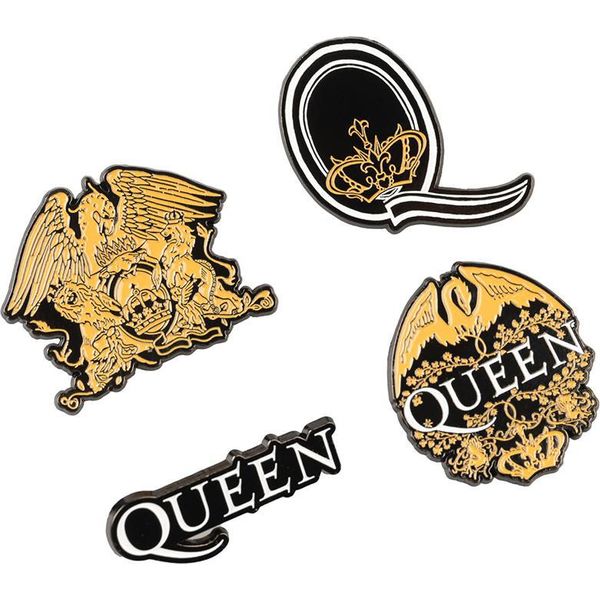 Set Di 4 Spille Erik Editores Queen Taglia Unica-image