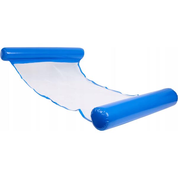 Amaca Acquatica Gonfiabile, Materassino, Salotto Da Piscina, Galleggiante, Gonfiabile, Blu-image